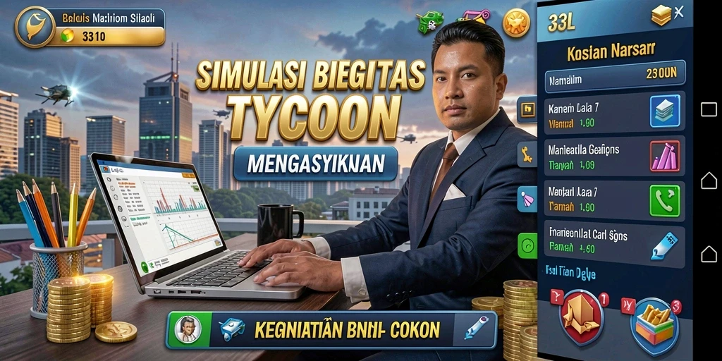 Tangkapan layar permainan 33L yang menampilkan strategi bisnis yang menarik.