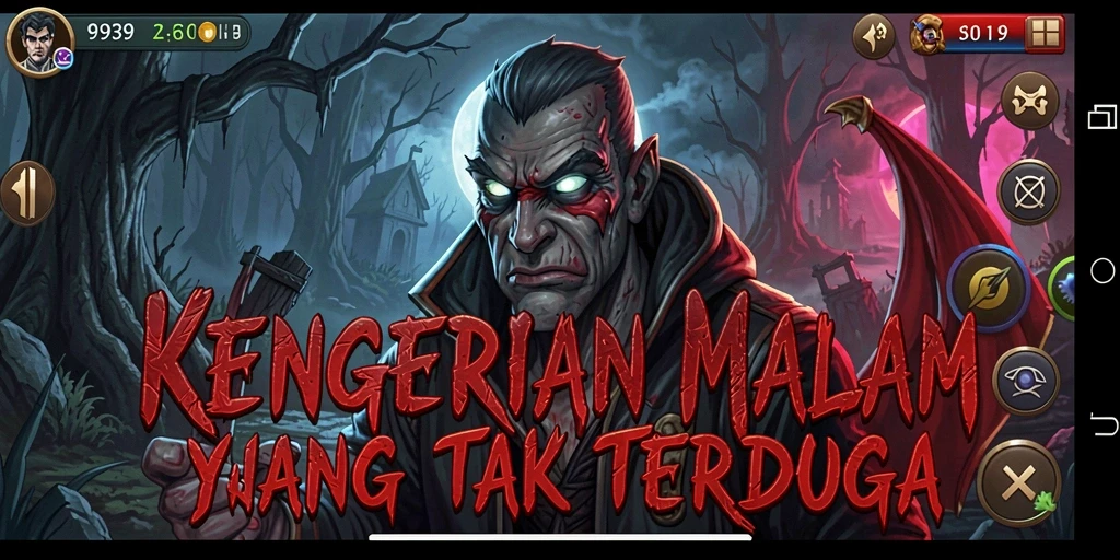 Gameplay menegangkan 9939 dengan suasana Horror yang mencekam.