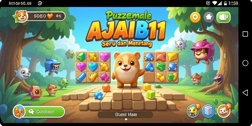 Tangkapan layar gameplay AJAIB11 yang menarik dan adiktif.