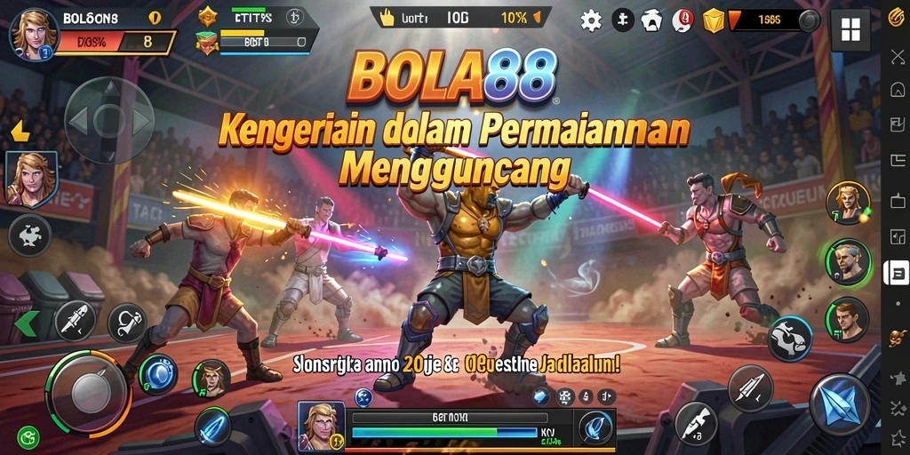 Tampilan gameplay menegangkan di dalam dunia horor BOLA88.