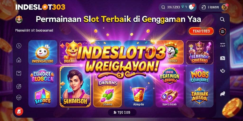 Tampilan gameplay seru di INDESLOT303, siap memanjakan Anda.