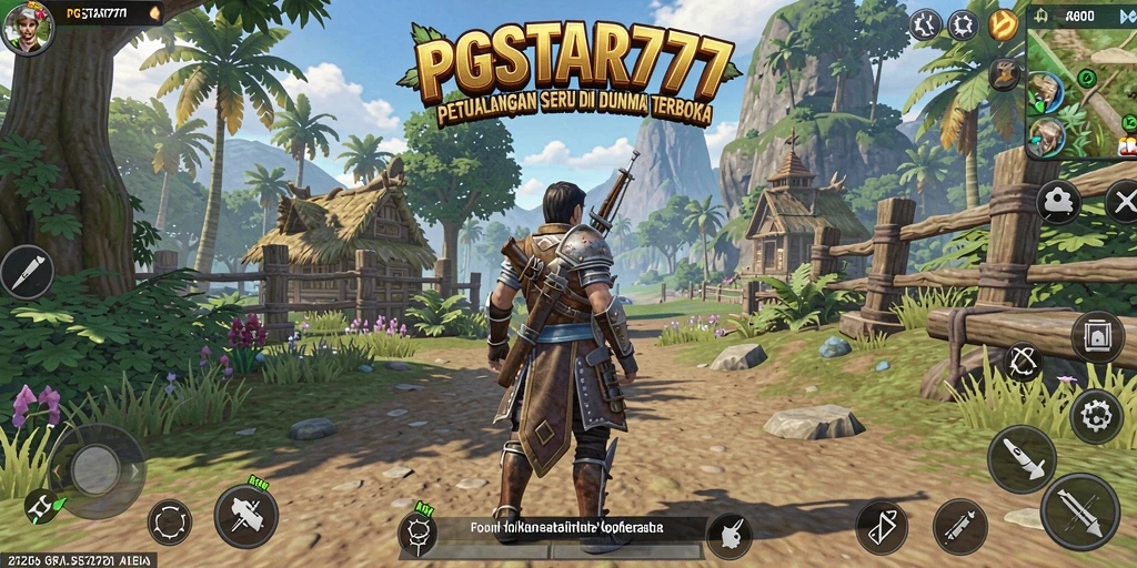 Tangkapan layar menarik dari gameplay Open World di PGSTAR777.