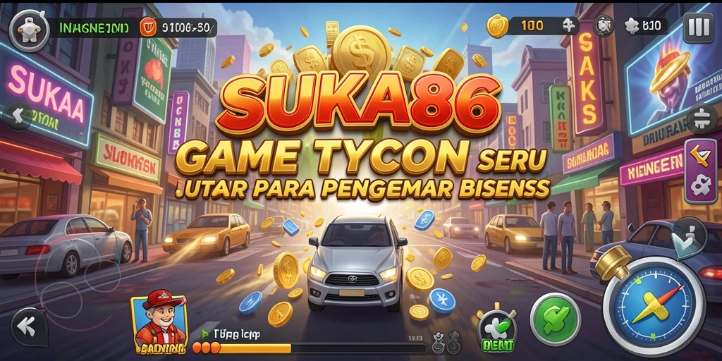 Screenshot menunjukkan gameplay menarik dan strategi dalam SUKA86.